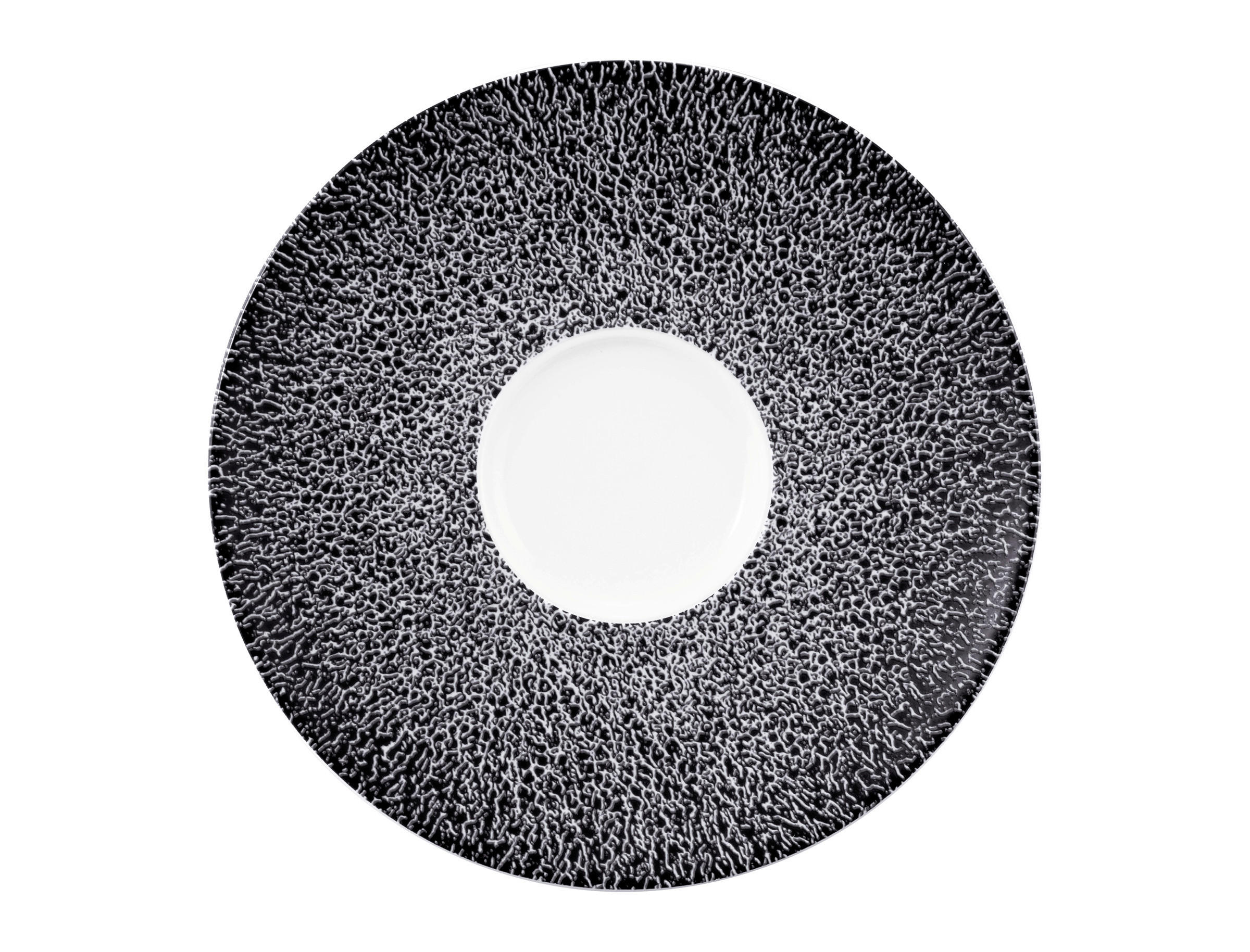 ESPRESSO-UNTERTASSE - Schwarz/Weiß, Basics, Keramik (13,5cm) - Seltmann Weiden