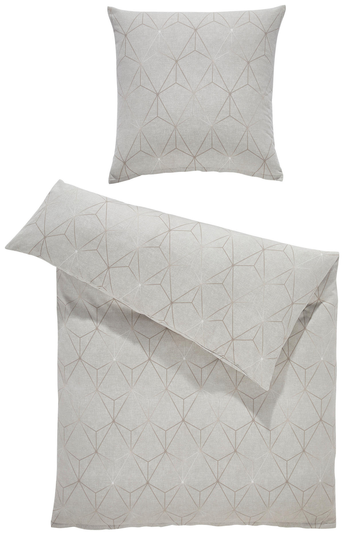 BETTWÄSCHE Atelier Flanell 135/200 cm  - Braun, Design, Textil (135/200cm) - Estella