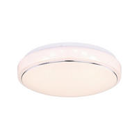 Plafonieră Cu Led  28.5/7.5 cm    - alb/opal, Basics, plastic/metal (28.5/7.5cm)