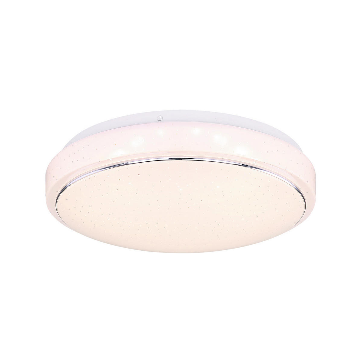 Plafonieră Cu Led  28.5/7.5 cm    - alb/opal, Basics, plastic/metal (28.5/7.5cm)