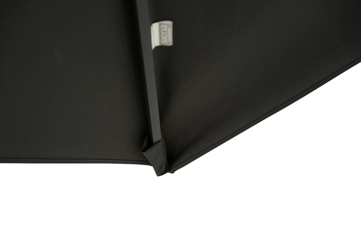 AMPELSCHIRM 300 cm Anthrazit  - Anthrazit, MODERN, Textil/Metall (300/300cm) - Siena Garden