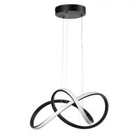 LED-HÄNGELEUCHTE 48/100 cm  - Schwarz, Design, Kunststoff/Metall (48/100cm)