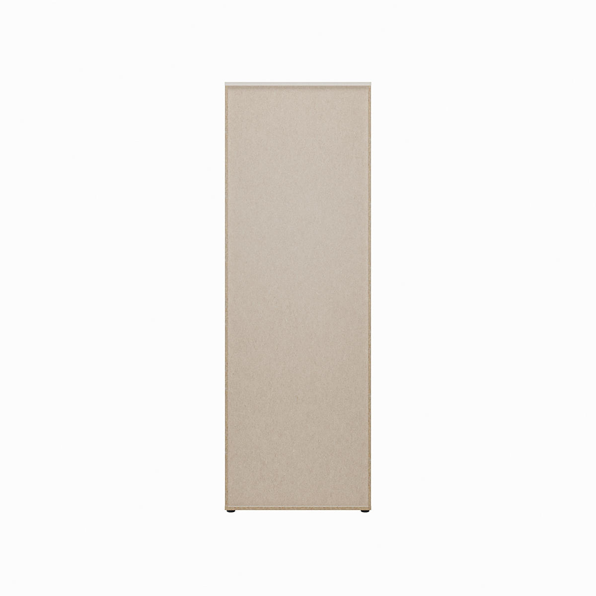 REGAL Sandfarben  - Sandfarben/Schwarz, Design, Holzwerkstoff/Kunststoff (73,7/216,7/34,8cm)