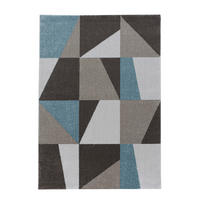LÖPARE 80/250 cm Efor 3716 blau  - blå, Design, textil (80/250cm)