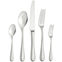 SADA PŘÍBORŮ, nerezová ocel, 30dílné - barvy nerez oceli, Design, kov - Dieter Knoll