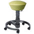 BÜROHOCKER Grün - Grün, KONVENTIONELL, Textil/Metall (58/42-56cm)