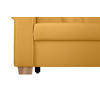 SCHLAFSOFA Chenille Gelb  - Gelb/Buchefarben, Design, Holz/Textil (240/94/98cm) - MID.YOU