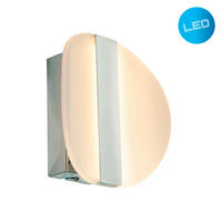 LED-WANDLEUCHTE 6/16/7.5 cm   - Chromfarben, Basics, Kunststoff/Metall (6/16/7.5cm) - Näve