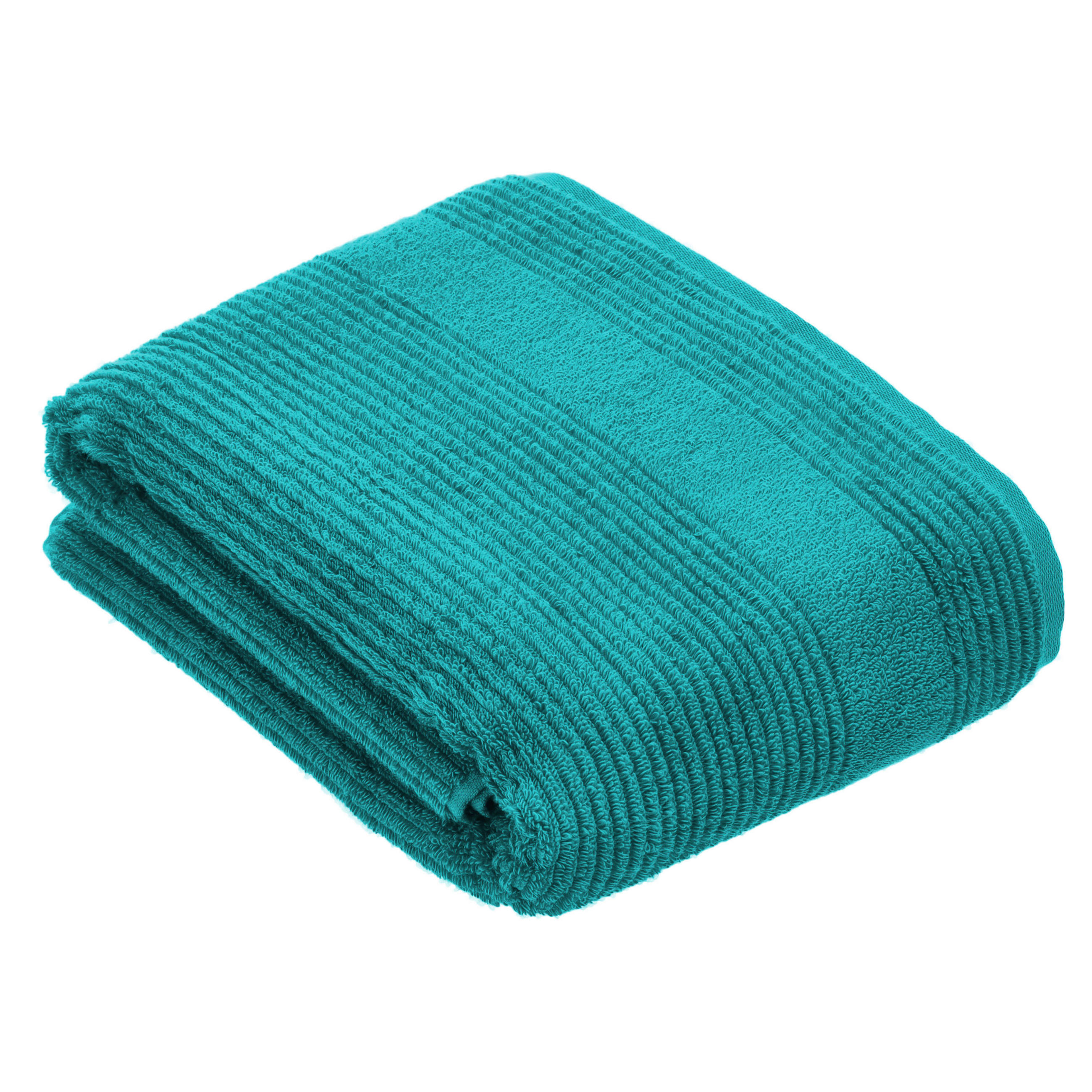 BADETUCH Tomorrow Grün 100/150 cm  - Grün, Basics, Textil (100/150cm) - Vossen