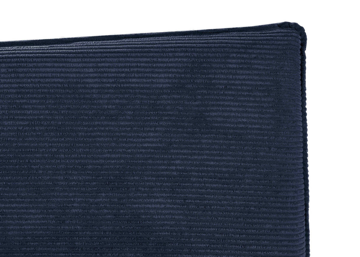 BOXSPRINGBETT 180/200 cm  in Blau  - Blau/Schwarz, Trend, Holz/Textil (180/200cm) - Esposa