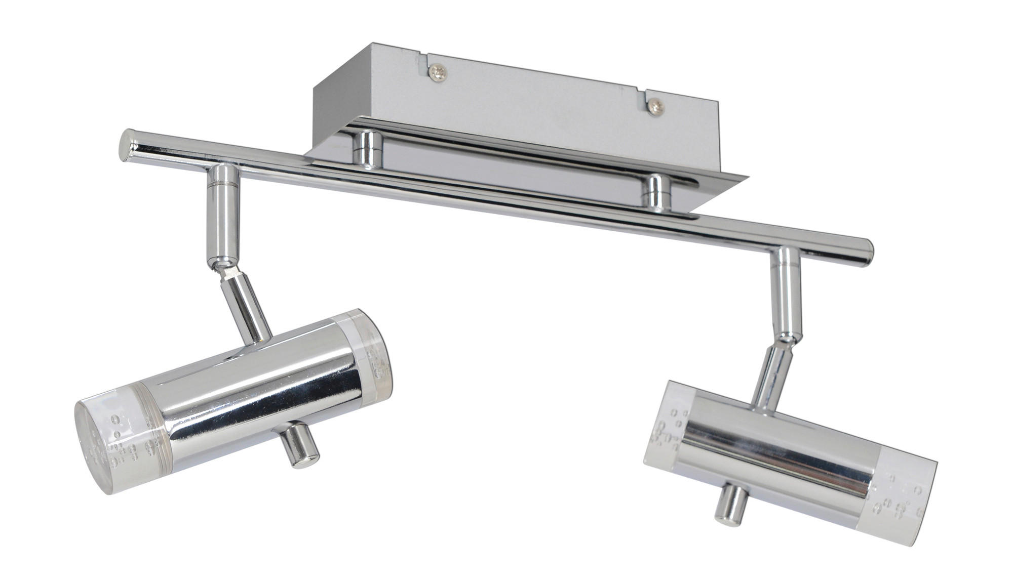 LED-STRAHLER 34 cm   - Chromfarben/Klar, Basics, Kunststoff/Metall (34cm) - Näve