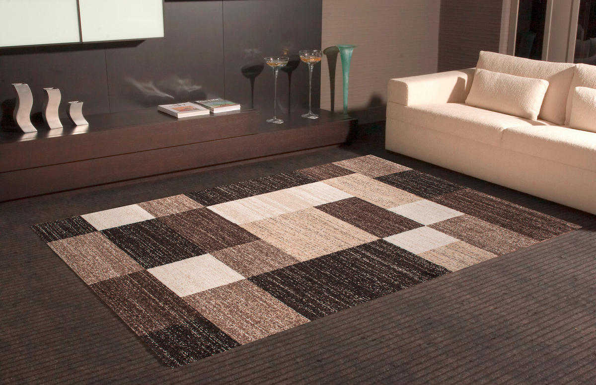 WEBTEPPICH 80/150 cm Gabeh Beige, Dunkelbraun, Hellbraun  - Hellbraun/Beige, KONVENTIONELL, Textil (80/150cm) - Novel