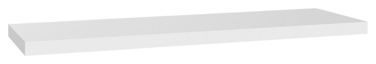 WANDBOARD Weiß  - Weiß, MODERN, Holzwerkstoff (78/3/25cm) - Boxxx