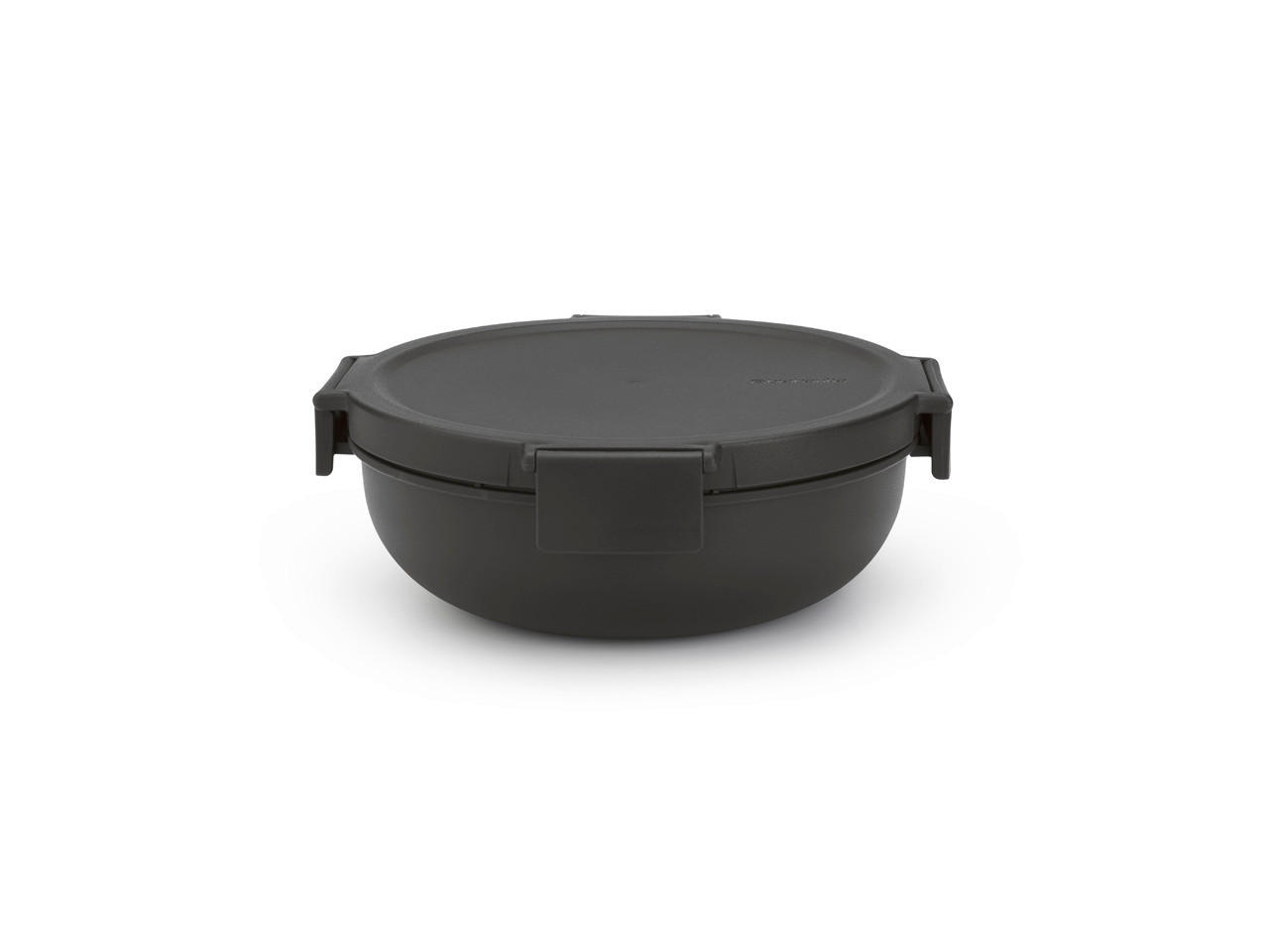 KRABIČKA NA OBĚD plast  1,3 l - tmavě šedá, Basics, plast (21/7,5cm) - Brabantia