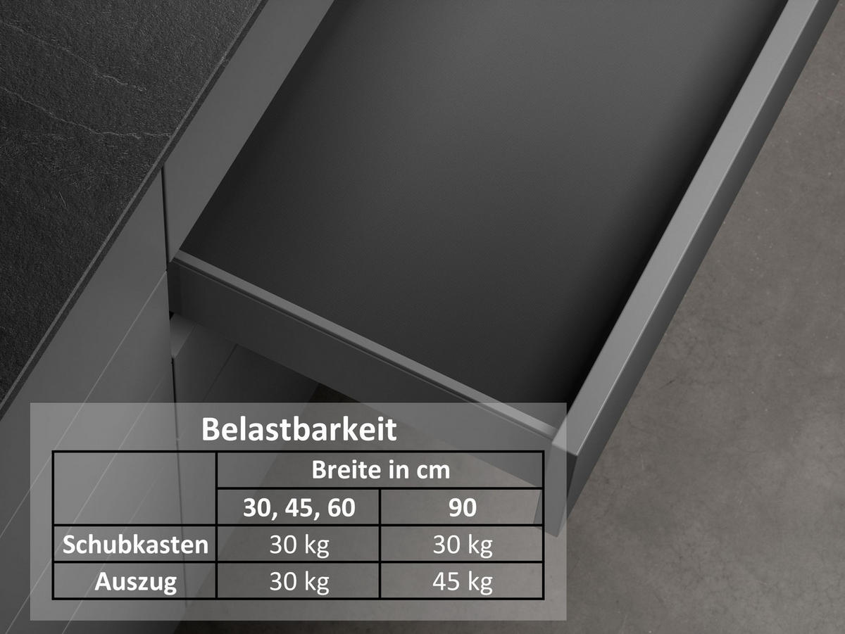 KÜCHENLEERBLOCK Senso 270 cm  in Eichefarben, Olivgrün  - Eichefarben/Schwarz, ROMANTIK / LANDHAUS, Holzwerkstoff/Metall (270cm) - Nobilia