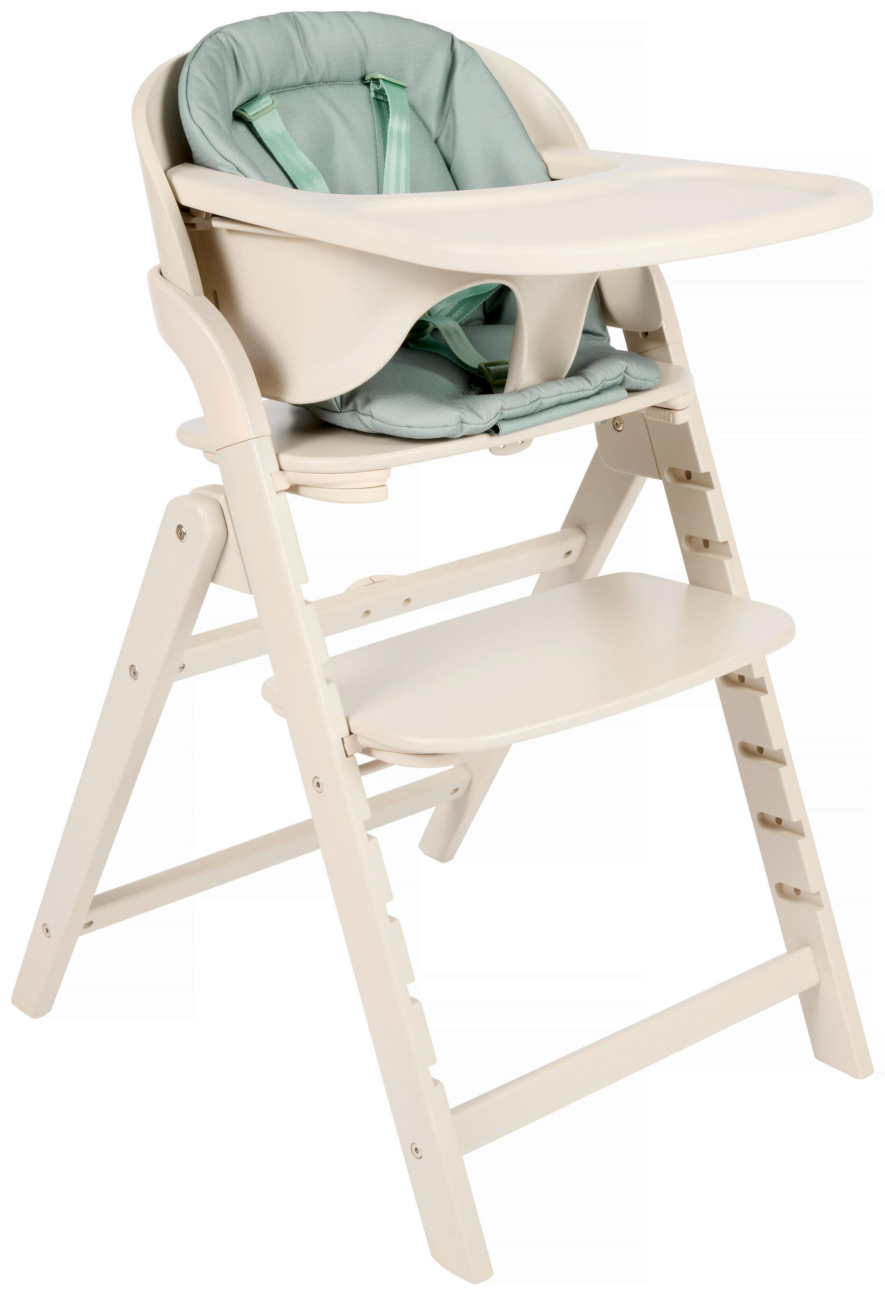 Jimmylee Hochstuhl-Set Salbeigrün 51x85x65.5 cm