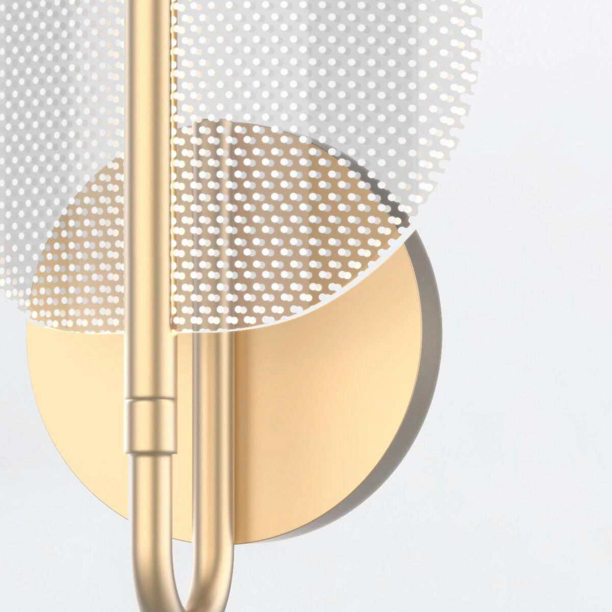 LED-WANDLEUCHTE 37,1/17,8 cm    - Messingfarben, KONVENTIONELL, Kunststoff/Metall (37,1/17,8cm) - Elstead Lighting