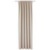 FERTIGVORHANG  blickdicht  140/245 cm   - Beige, KONVENTIONELL, Textil (140/245cm) - Dieter Knoll