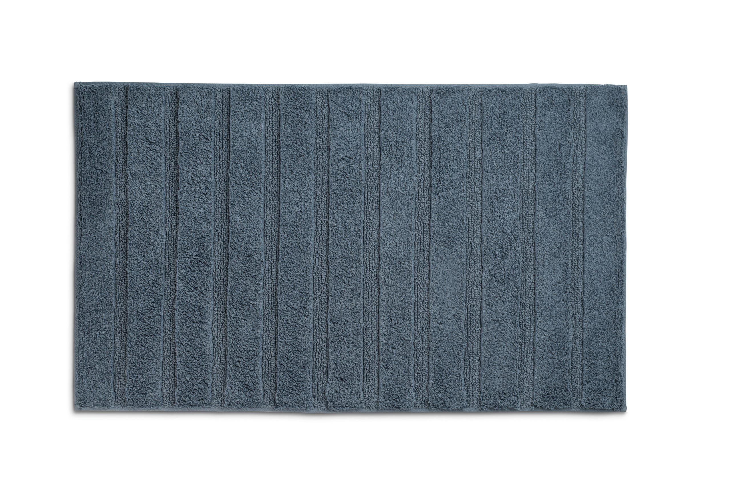 BADEMATTE Blau  - Blau, KONVENTIONELL, Textil (80/50/1,6cm) - Kela