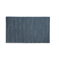 BADEMATTE Blau  - Blau, KONVENTIONELL, Textil (80/50/1,6cm) - Kela