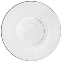 PODŠÁLEK  - čiré, Konvenční, sklo (14cm) - Leonardo