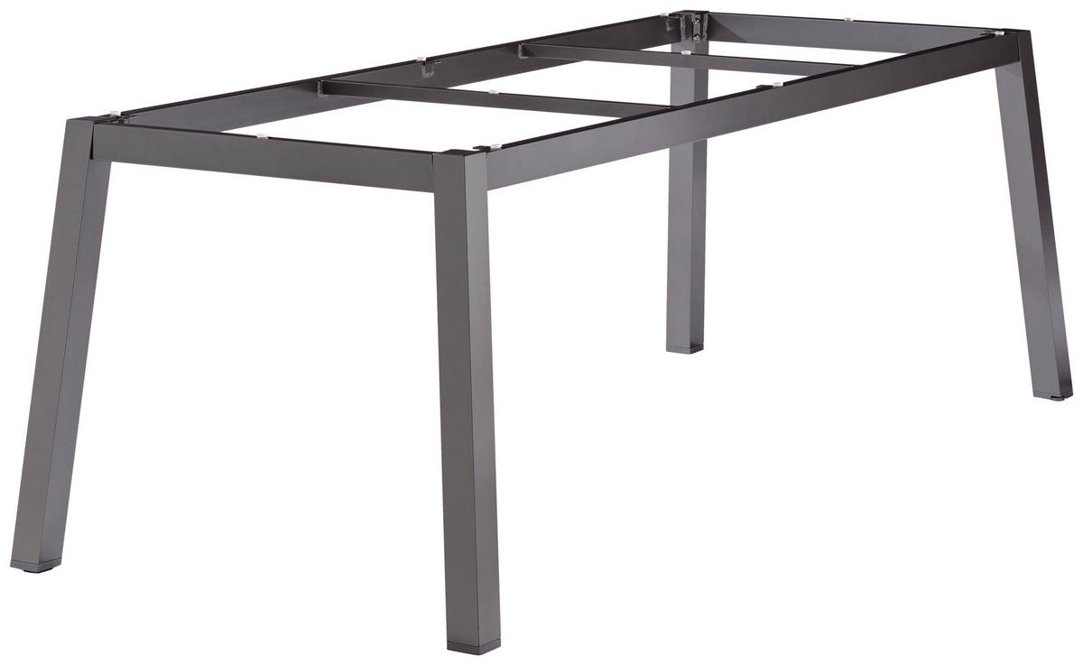 GARTENTISCHGESTELL 220/100/73 cm Metall  - Grau, Basics, Metall (220/100/73cm) - Sieger