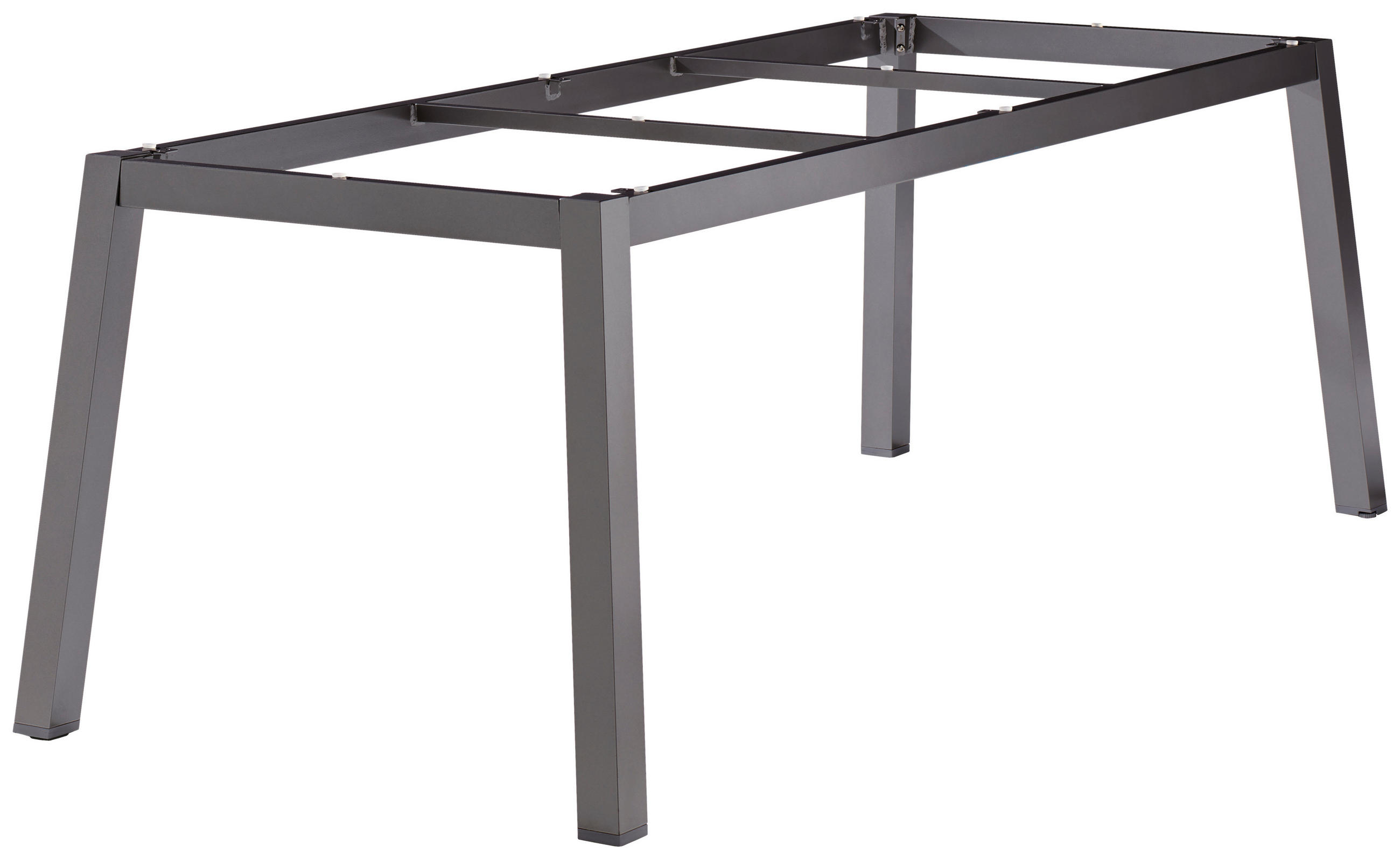 Sieger Gartentischgestell Grau 100x73x220 cm