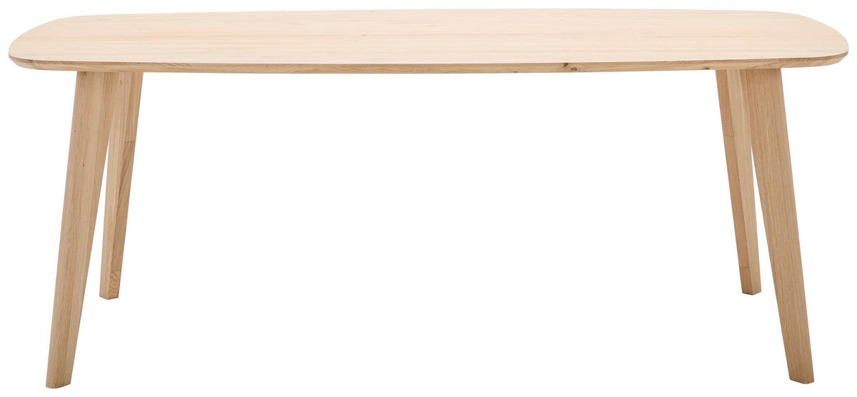 ESSTISCH in Holz 200/100/76 cm   - Eichefarben, Design, Holz (200/100/76cm) - Welnova