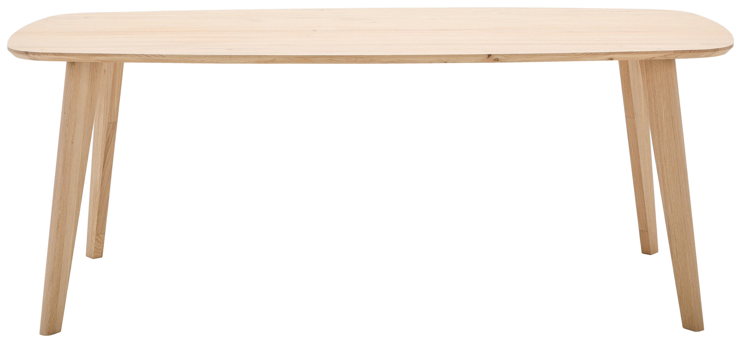 Thumbnail - Welnova Esstisch, Eiche, Holz, Eiche, vollmassiv, oval, konisch, 100x76x200 cm, Variantenauswahl, Gestellauswahl, Esszim...