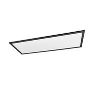 LED-DECKENLEUCHTE 34 W    30/80/5 cm  - Schwarz, Basics, Metall (30/80/5cm)