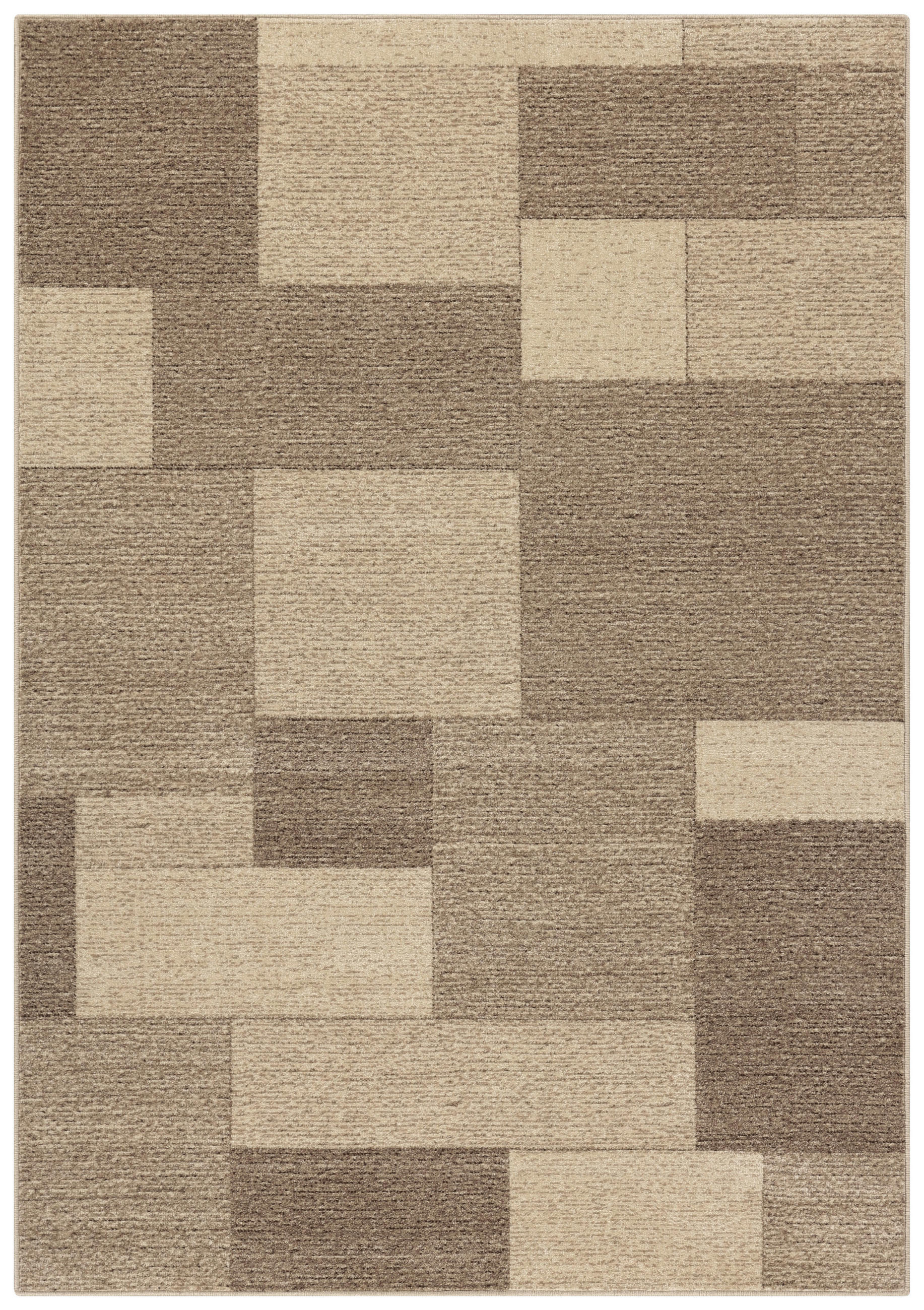 WEBTEPPICH  Wohnzimmer 140/200 cm Braun  - Braun, Design, Textil (140/200cm) - Novel