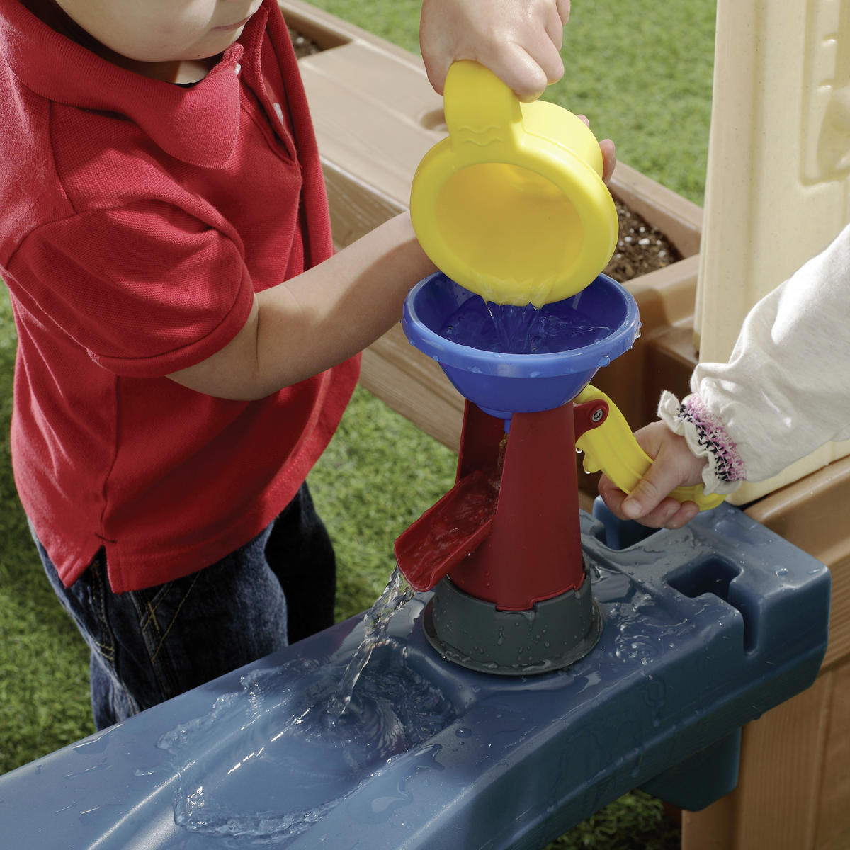 Spielhaus Great Outdoors 179,1/137,2/95,3 cm Step2 Great Outdoors Playhouse  - Basics, Kunststoff (179,1/137,2/95,3cm) - Ambia Garden