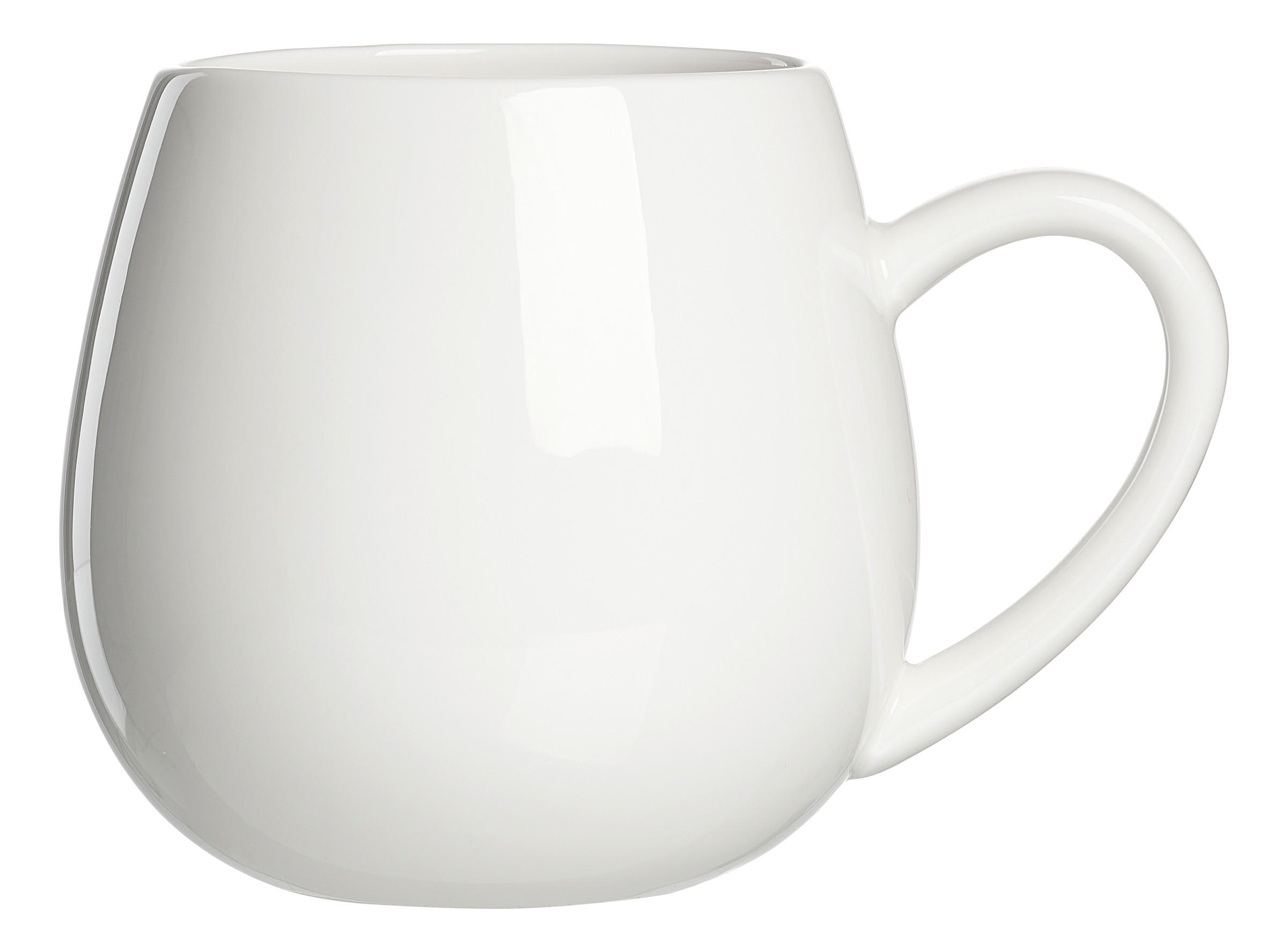 KAFFEEBECHER Bari  450 ml   - Weiß, KONVENTIONELL, Keramik (14/10/10cm) - Ritzenhoff Breker