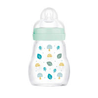 WEITHALSFLASCHE Feel Good 170 ml  - Multicolor, Basics, Glas (7.1/7.1/21.1cm) - MAM