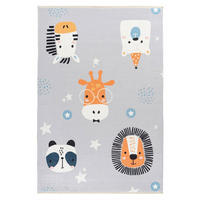 FLACHWEBETEPPICH 115/170 cm Multicolor rechteckig  - Multicolor, Basics, Textil (115/170cm) - Kayoom