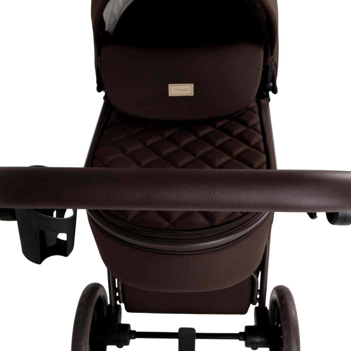 KINDERWAGENSET  - Braun, Trend, Kunststoff/Textil (100/59/106cm) - Jimmylee