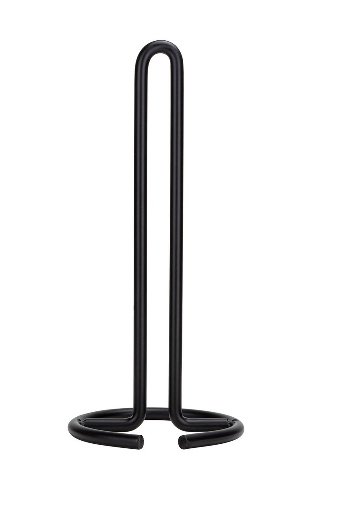 DRŽIAK NA KUCHYNSKÉ UTIERKY - čierna, Design, kov (14,5/14,5/30,0cm) - Justinus