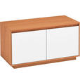 GARDEROBENBANK  in 86/45/40 cm  - Eichefarben/Weiß, Design, Holz/Holzwerkstoff (86/45/40cm) - Novel