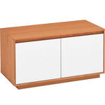 GARDEROBENBANK  in 86/45/40 cm  - Eichefarben/Weiß, Design, Holz/Holzwerkstoff (86/45/40cm) - Novel