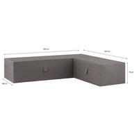 SCHUTZHÜLLE  - Grau, Basics, Kunststoff (320/255/70cm)