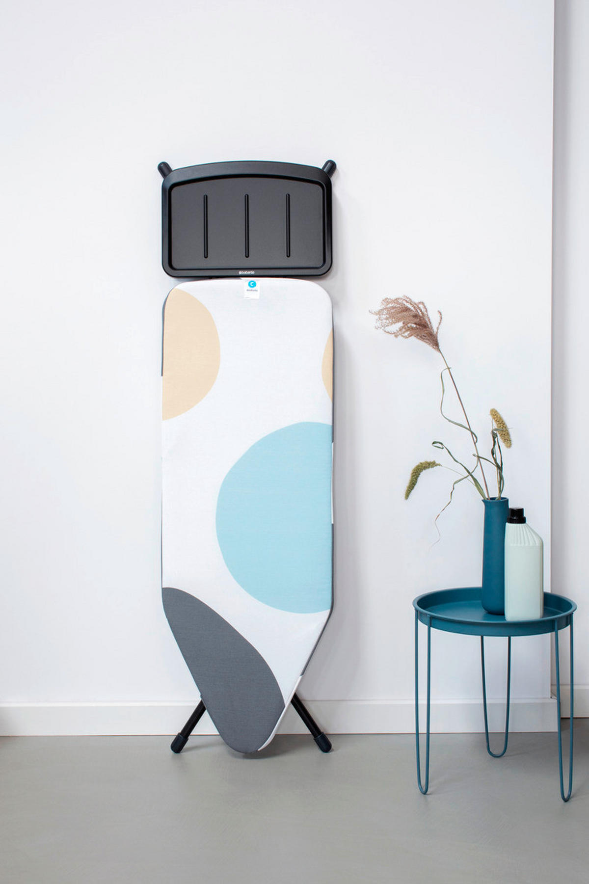 BÜGELBRETT - Blau/Beige, Design, Textil (49/159/8cm) - Brabantia
