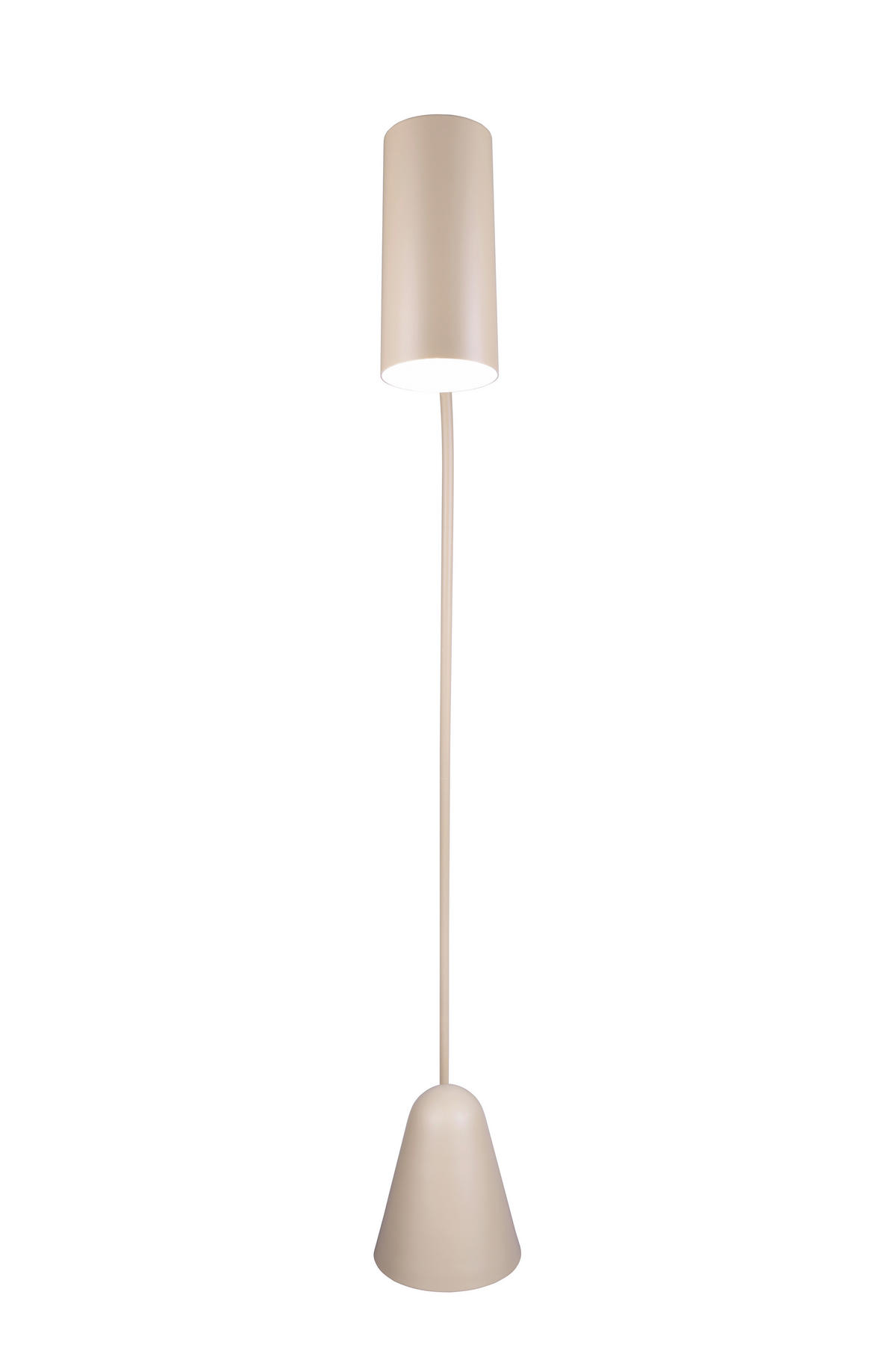 STEHLEUCHTE    - Beige, KONVENTIONELL, Metall (206/30/85,5cm) - Cinque
