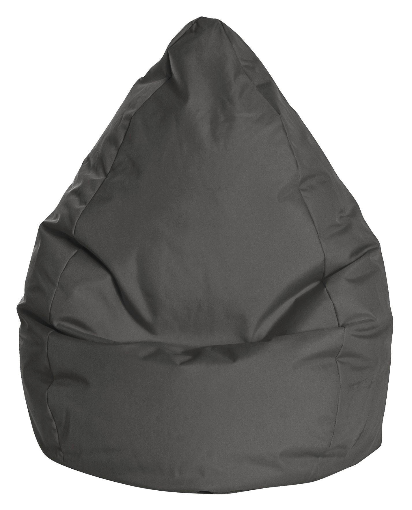SITZSACK 120 l  - Anthrazit, Design, Textil (70/90/70cm)