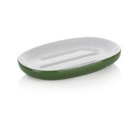 SEIFENSCHALE Keramik  - Grün, Basics, Keramik (8,5/2/13,5cm) - Kela