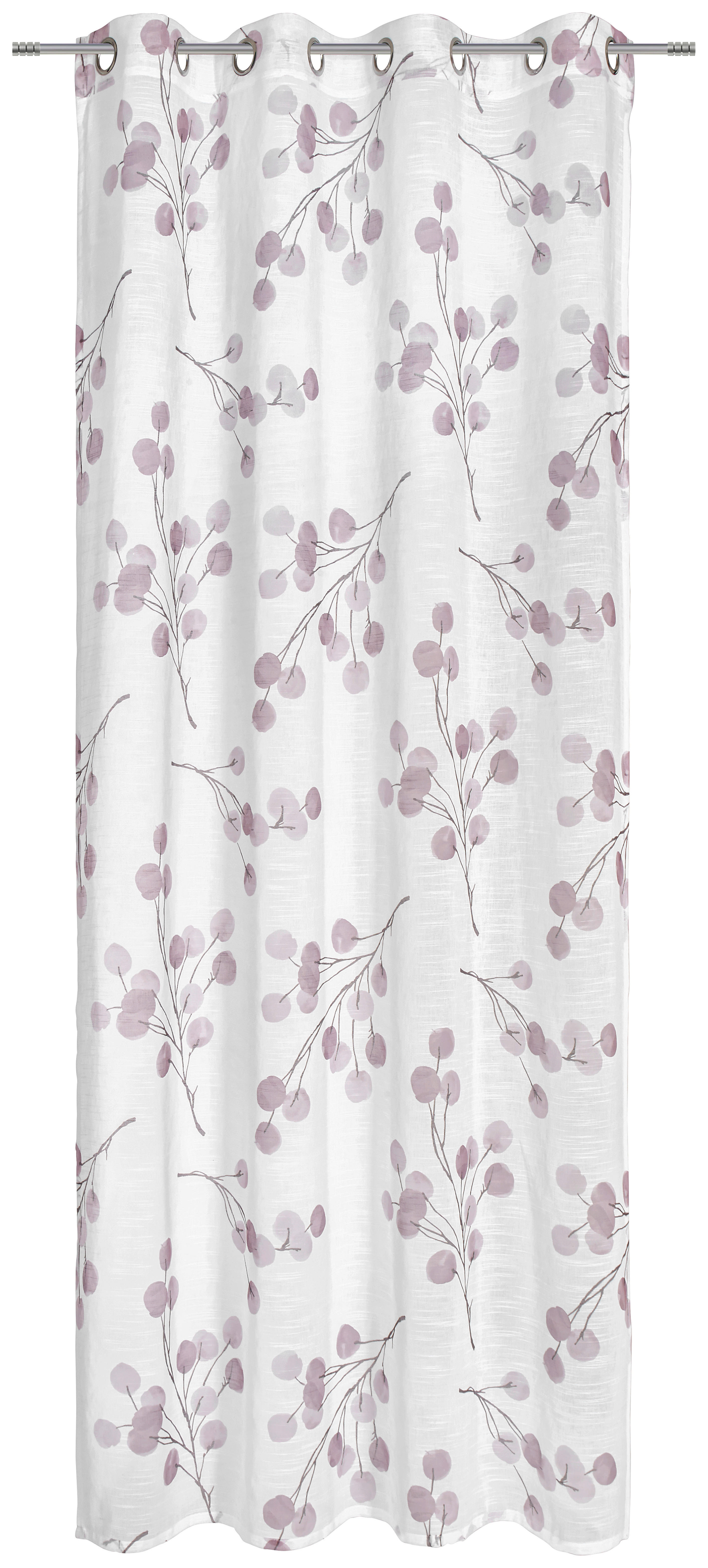 ÖLJETTLÄNGD halvtransparent  - rosa, Klassisk, textil (135/245cm) - Esposa