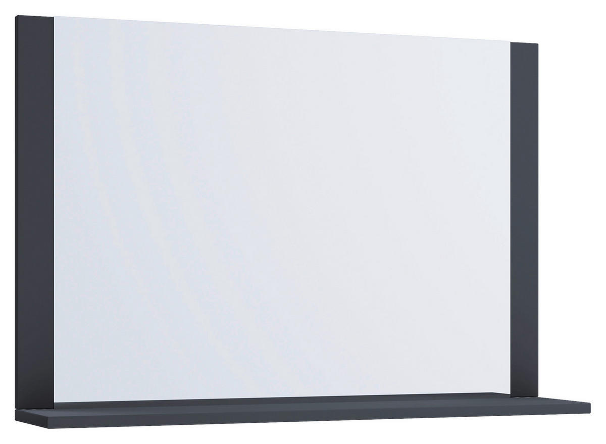 WANDSPIEGEL 80/65/16,6 cm  - Anthrazit, MODERN, Holzwerkstoff (80/65/16,6cm) - MID.YOU