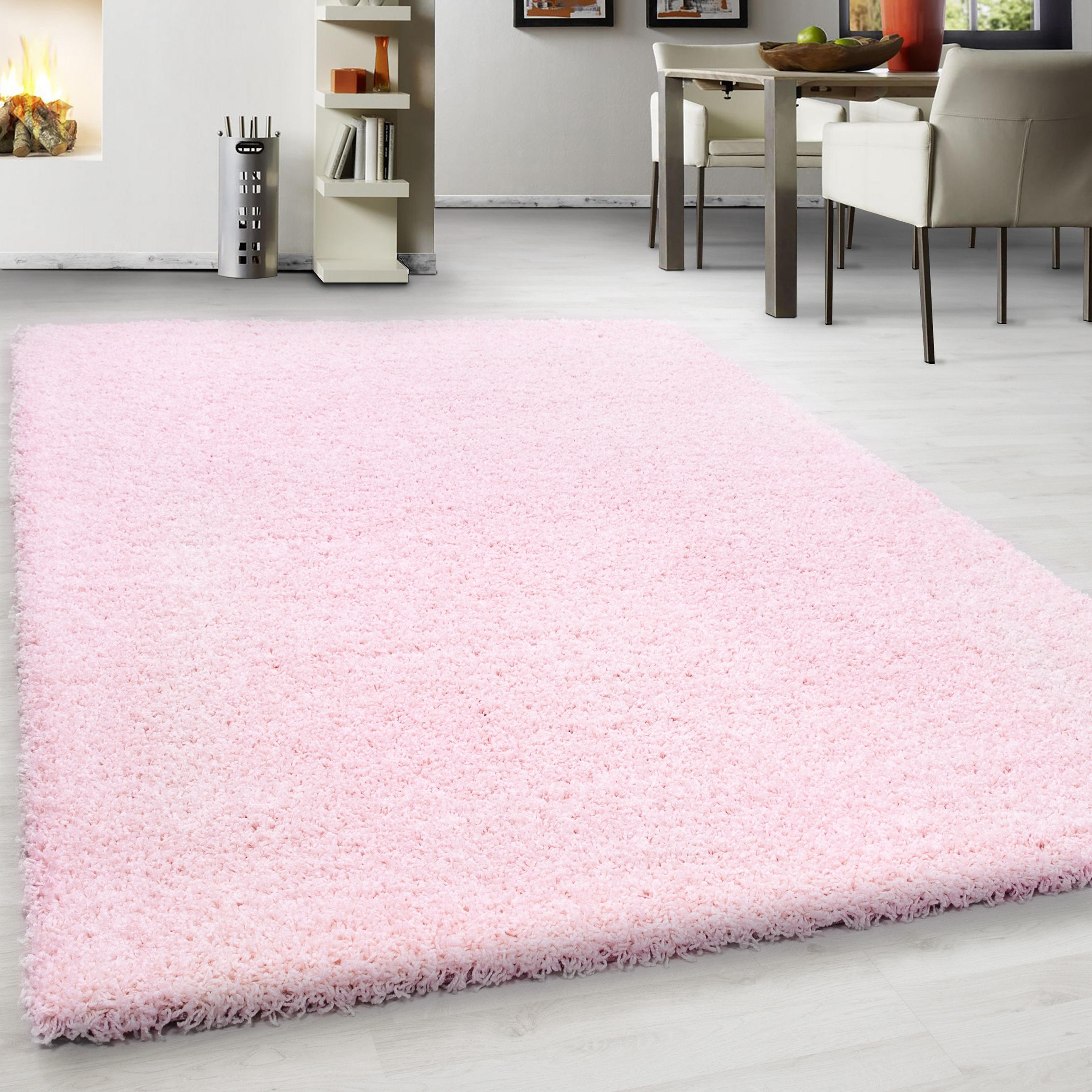 HOCHFLORTEPPICH 160/230 cm Life 1500 Pink  - Pink, Trend, Textil (160/230cm)