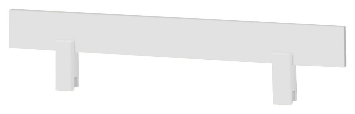 BETTSCHUTZGITTER  - Weiß, MODERN, Holz (100/22,5/4cm) - MID.YOU