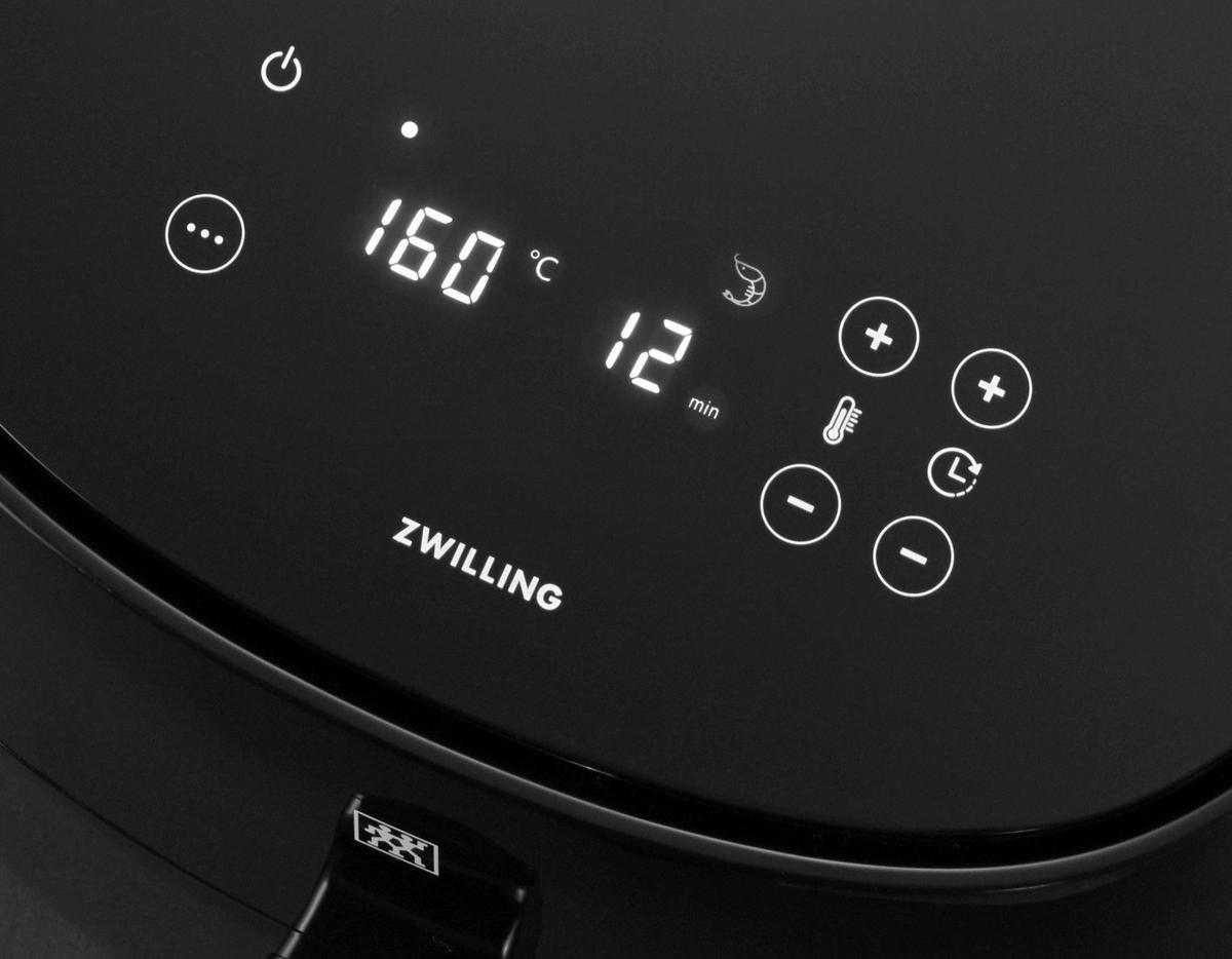HEIßLUFTFRITTEUSE ZWILLING ENFINIGY 4 L  - Schwarz, Basics, Kunststoff - Zwilling