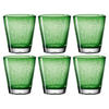 GLÄSERSET Burano 6-teilig  - Grün, Trend, Glas (0,23l) - Leonardo